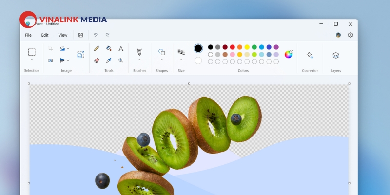 Công cụ giúp tối ưu hình ảnh phổ biến Paint